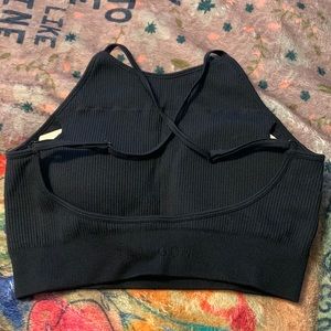 Paragon Fitwear | NWOT Ribbed Open Back Top (size medium)